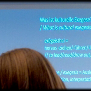 Kulturelle Exegese. Da hatte wohl jemand richtig Ahnung. Und zum Glück  auch  Erfahrung.